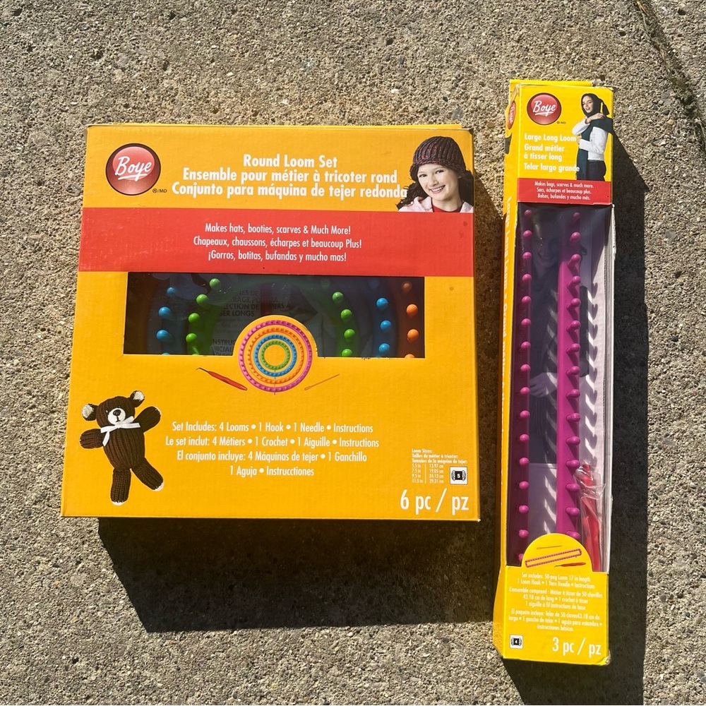 Round Loom and Long Loom Set